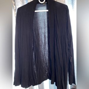 Black cardigan